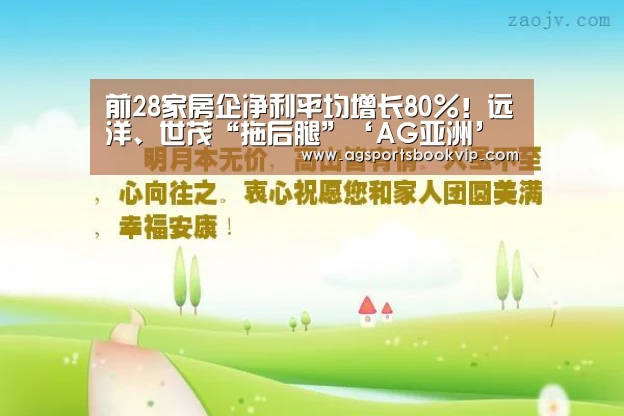 前28家房企净利平均增长80%!远洋、世茂“拖后腿”‘AG亚洲’(图2) 前28家房企净利平均增长80%!远洋、世茂“拖后腿”‘AG亚洲’(图2)
